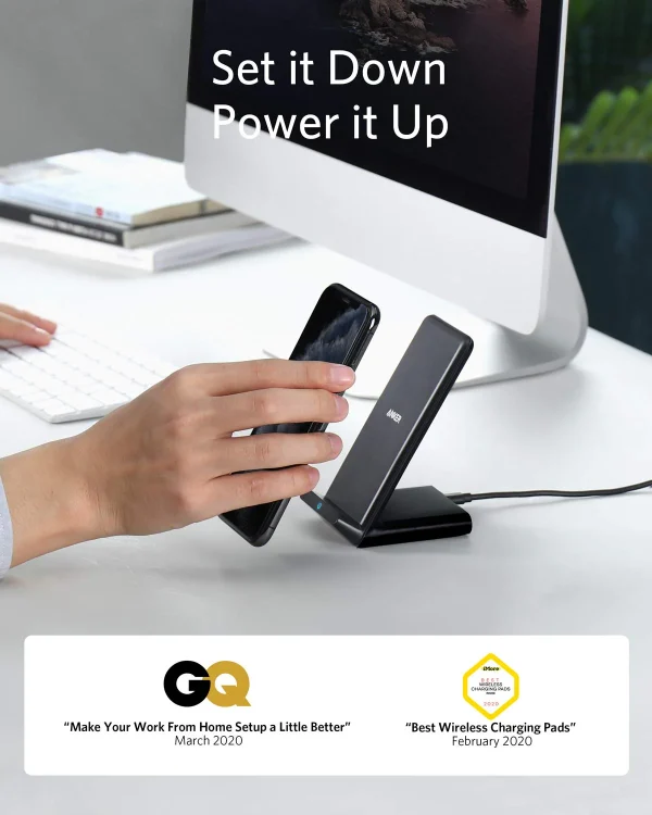 Anker 313 Wireless Charger (Stand) - Image 2