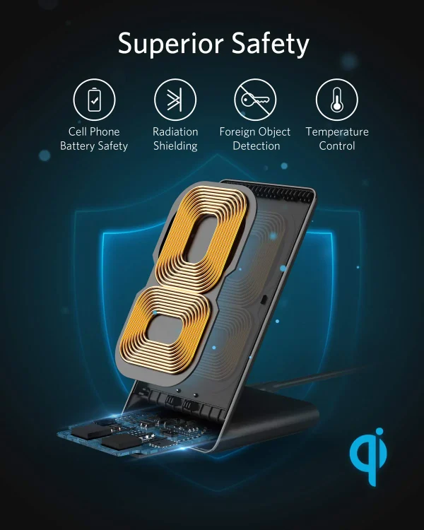 Anker 313 Wireless Charger (Stand) - Image 3