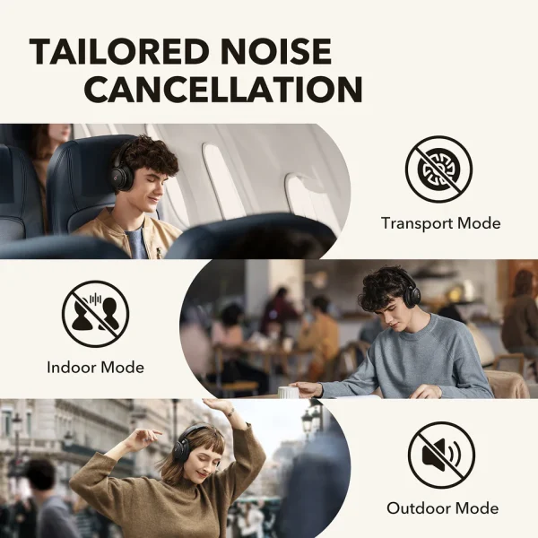 Soundcore Life Q30 | Bluetooth Noise Cancelling Headphones - Image 3