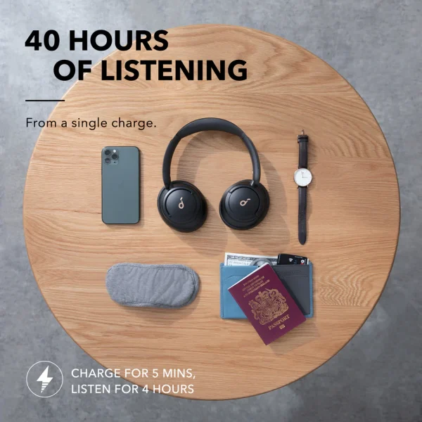 Soundcore Life Q30 | Bluetooth Noise Cancelling Headphones - Image 4
